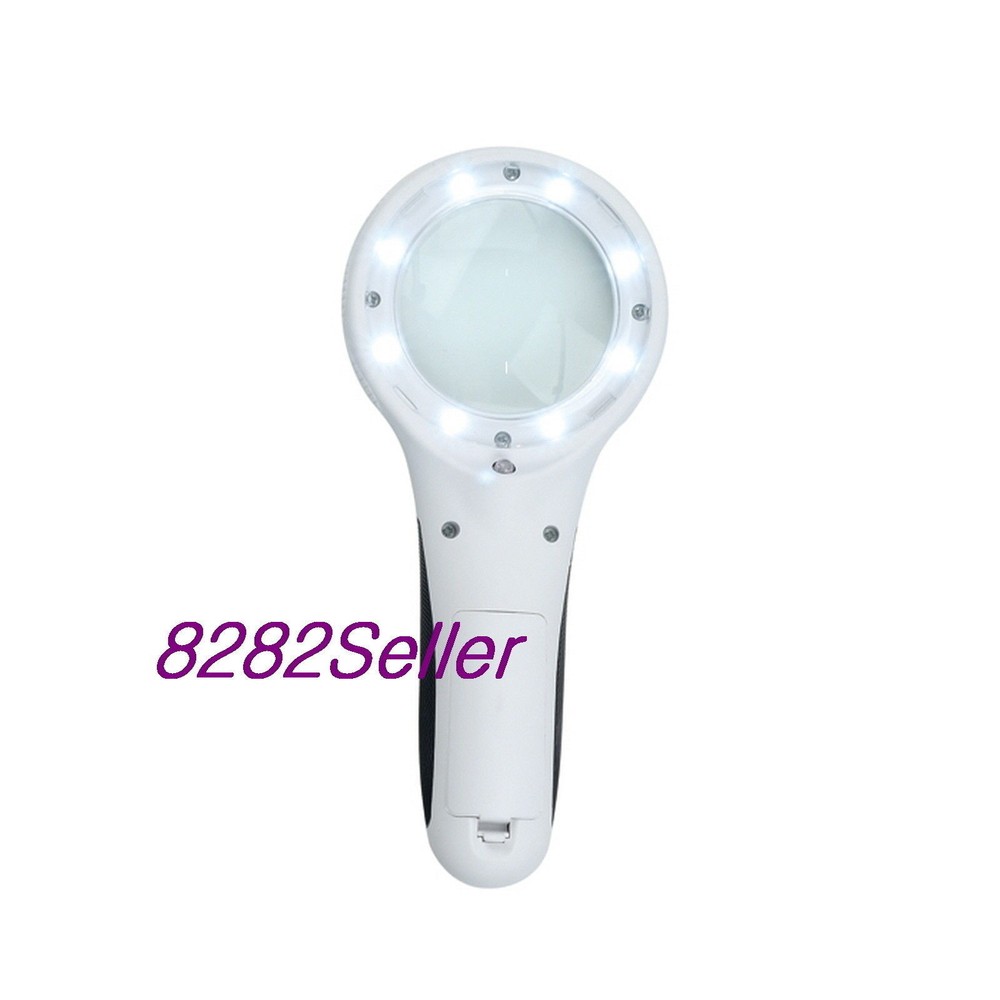 ProsKit MA-019 3X Handheld LED Light Magnifier with Currency Detecting Function