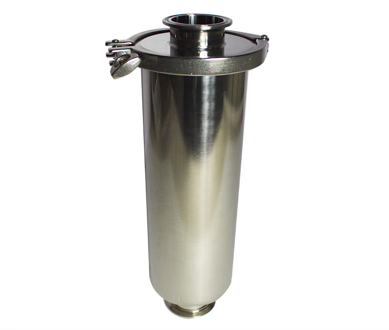 304 Stainless Steel Sanitary Strainer 2'' Filter Strainer 100 Mesh