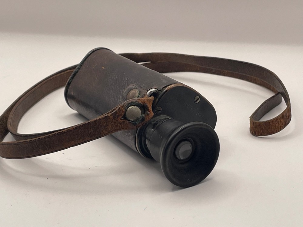 Monocular Goetz Berlin Leather clad WW1 12X