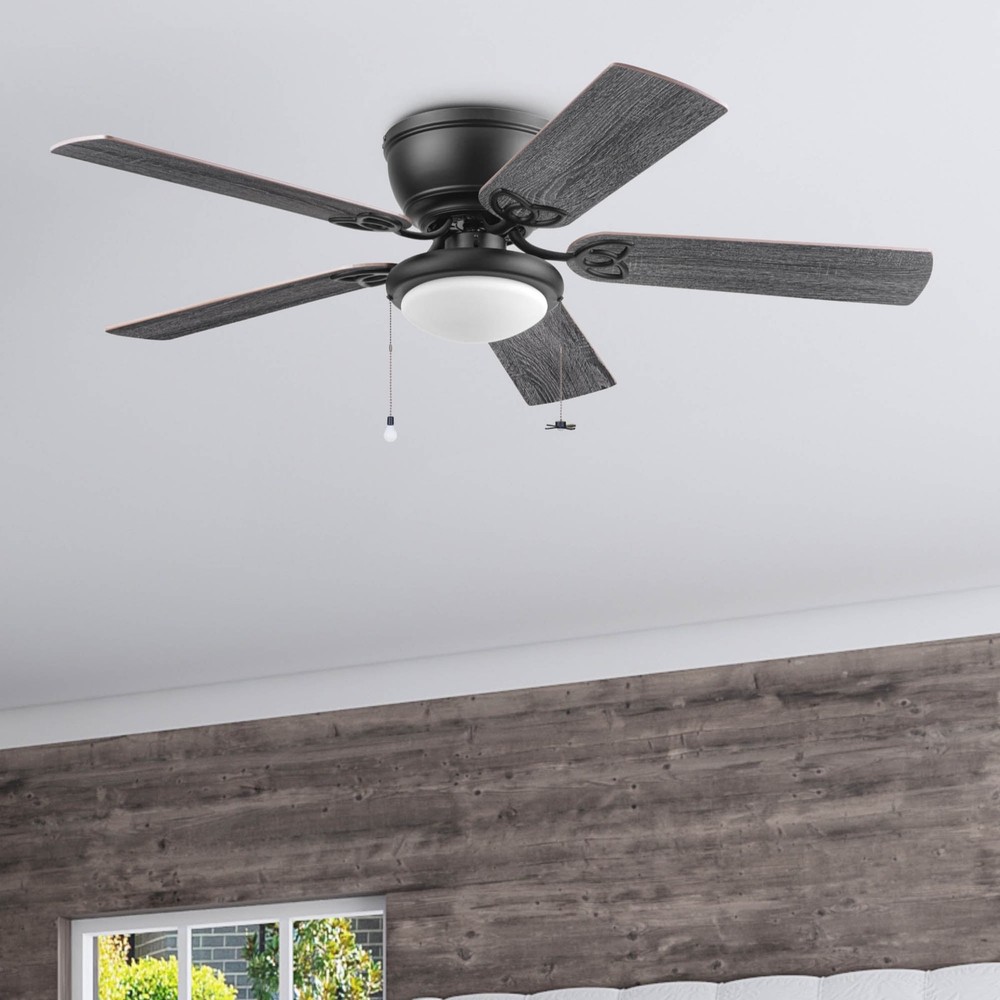 Mainstays 7" Universal Matte Black Metal & Acrylic Ceiling Fan Pull Chains