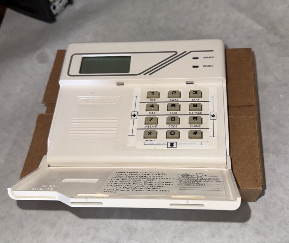Honeywell 6160 Alpha Custom Keypad