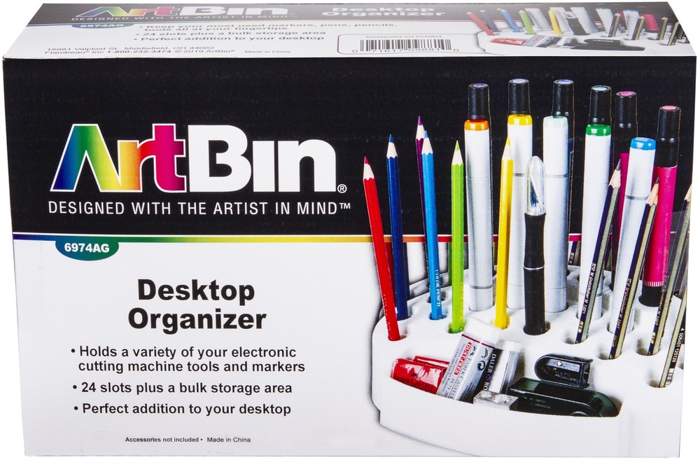 ArtBin Desktop Accessory Storage-24 Slots