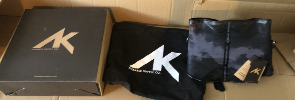 AK Durable Supply CO. Kite Harness Ether Black Size L Harness Only (New in Box)
