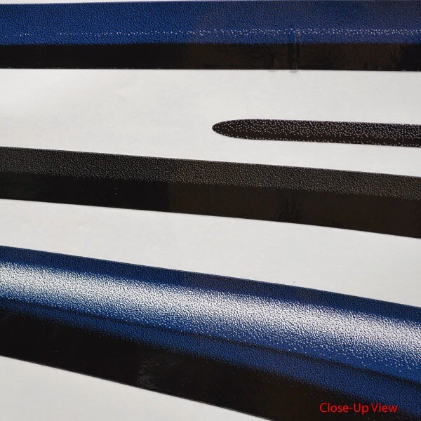 Lowe Boat Graphic Decal Sticker Deep-V Blue Black (Kit)