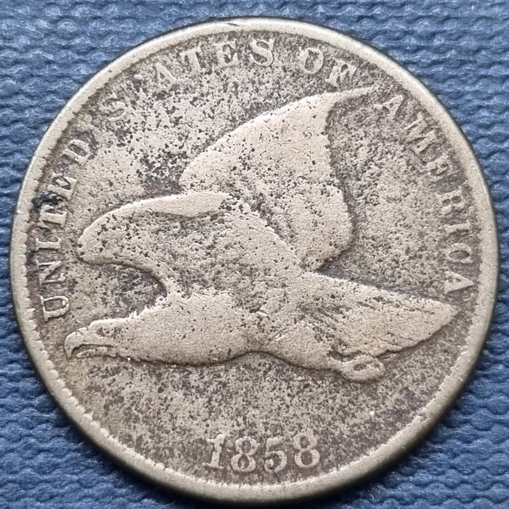 1858 Flying Eagle Cent 1c Better Grade #80611