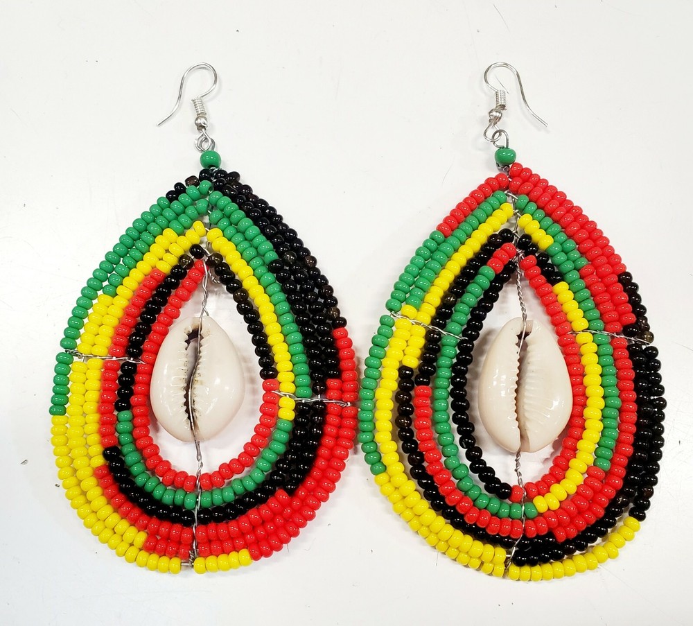 Rasta Maasai Earrings