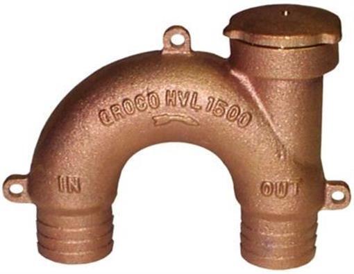 Groco HVL750 Bronze Vented Loop For Hose HVL-750