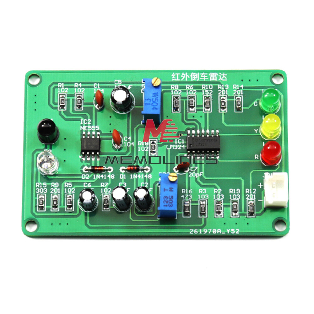 Infrared Reversing Radar DIY Electronic Production Range Sensing Reminder Sensor