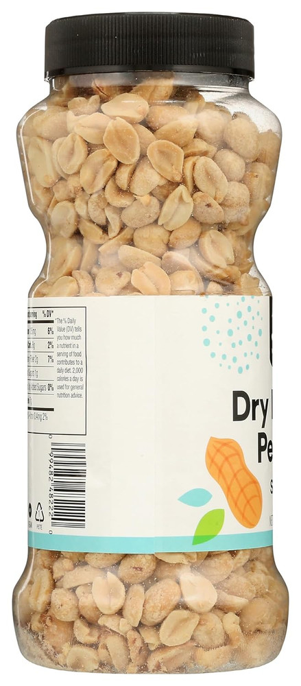 , Dry Roasted and Salted Peanuts, 16 Ounce