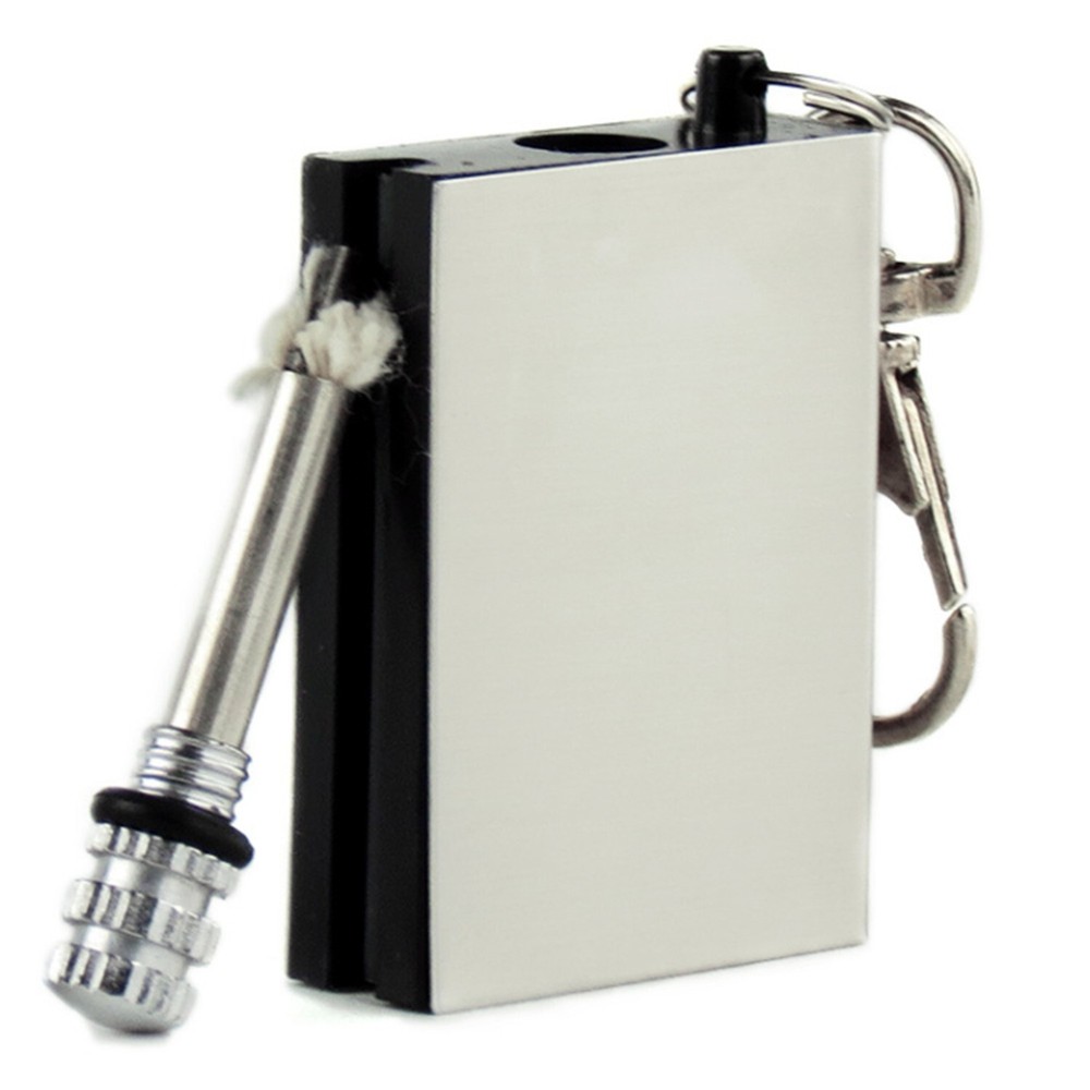 28xWaterproof Permanent Match Lighter Strike To Light Survival Camp Fire Starter
