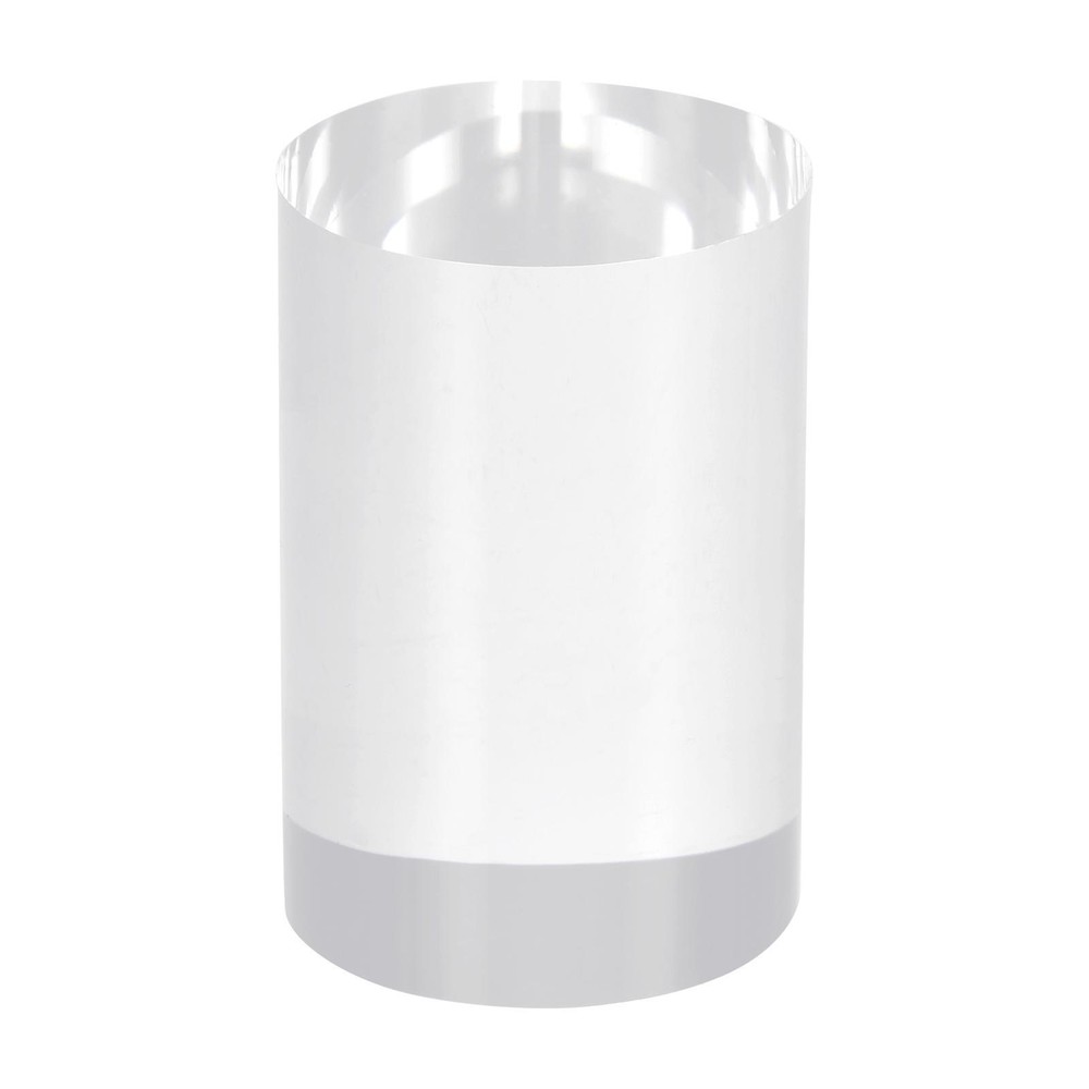 Clear Acrylic Solid Cylinder Round Display Riser, 2.4 Inches x 1.6 Inches