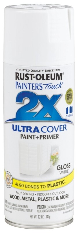 RUST-OLEUM PAINTER'S Touch 249090 Gloss Spray Paint, 12 OZ.