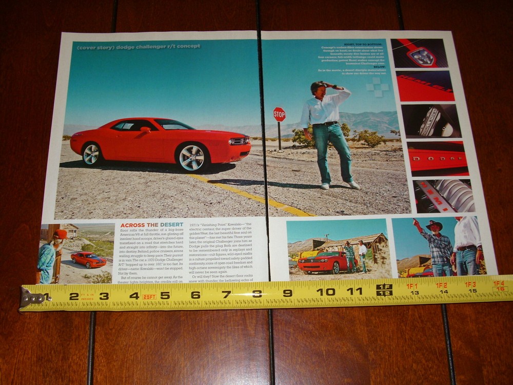 VANISHING POINT DODGE CHALLENGER ORIGINAL 2006 ARTICLE