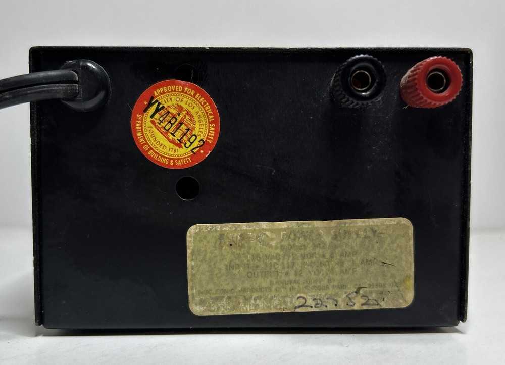 Thomson-CSF NPC Electronics Model 102 Solid State Power Supply Tested Working