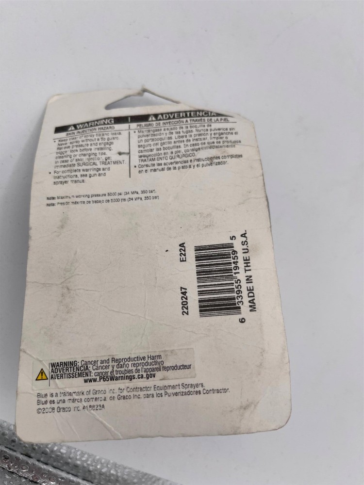 Open Box, Graco 220247 Tip Guard