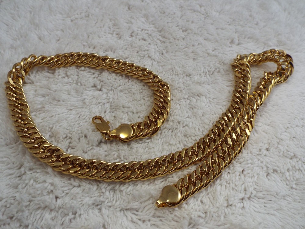 Goldtone Chain Necklace (F33)