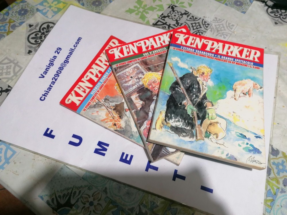KEN PARKER 1/3 COMPLETE SEQUENCE