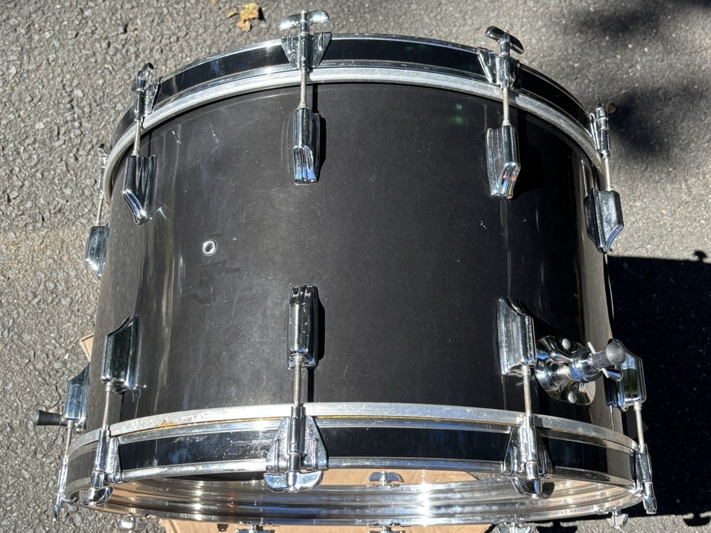 Rogers 24” Bass Drum Black Script USA