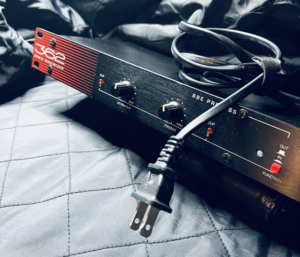 BBE 362 Sonic Maximizer Rack Mount Professional Sound Processor