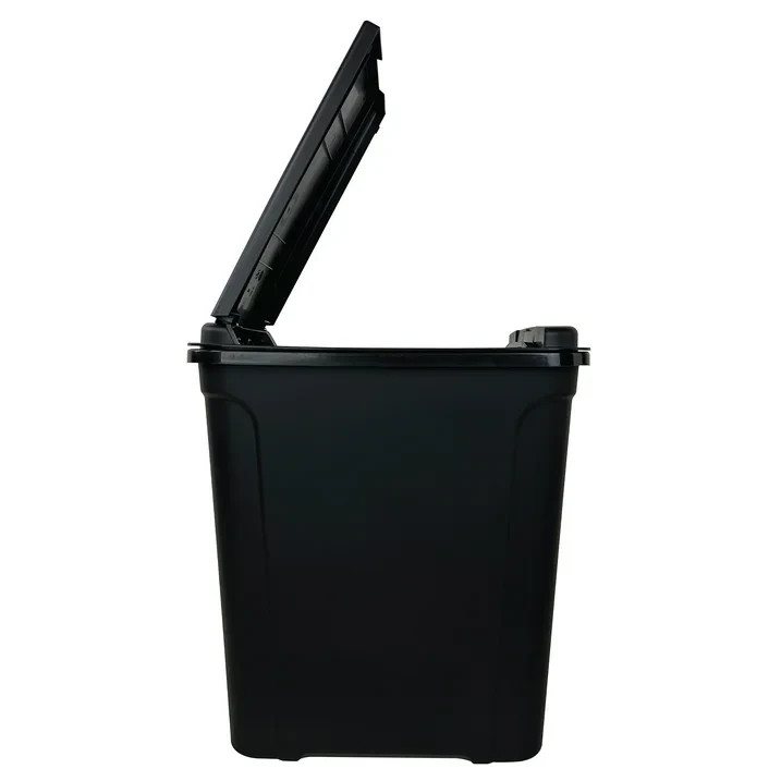Mainstays Kitchen Trash Can, 7.6 Gallon Plastic Garbage Bin with Touch Top Lid,