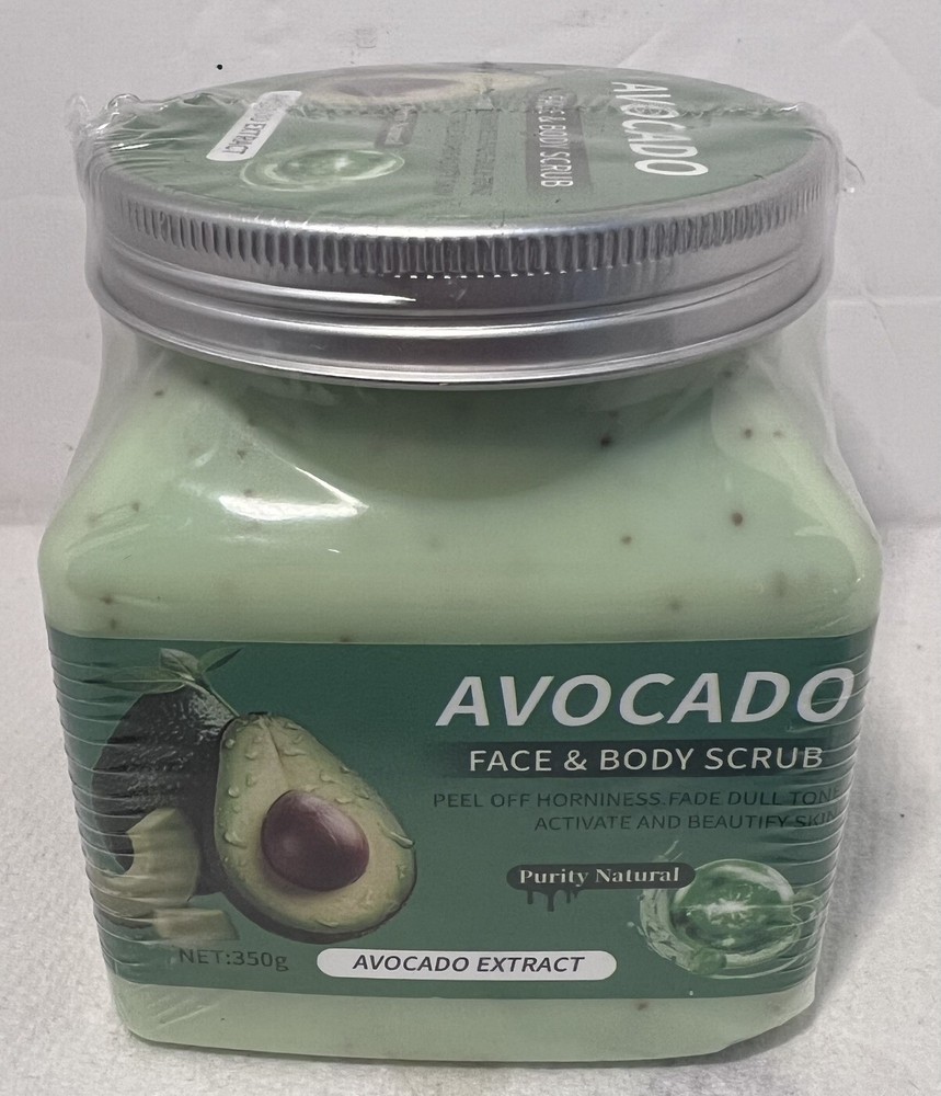 Avocado Face & Body Scrub 350gr Exp05/30