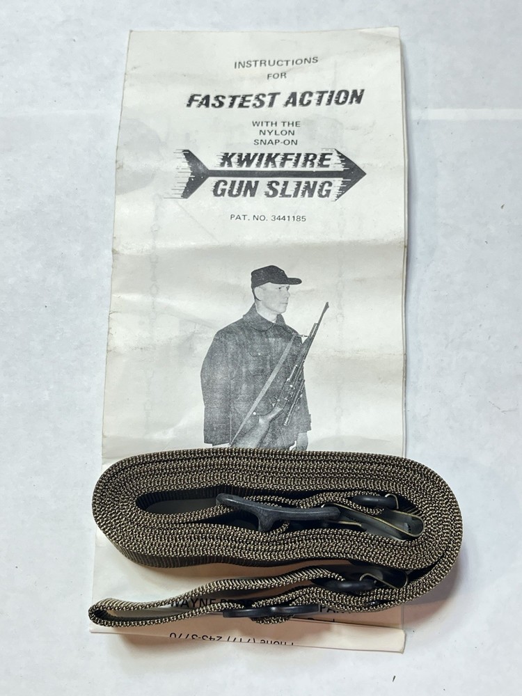 Wayne Products Kwikfire Gun Sling New