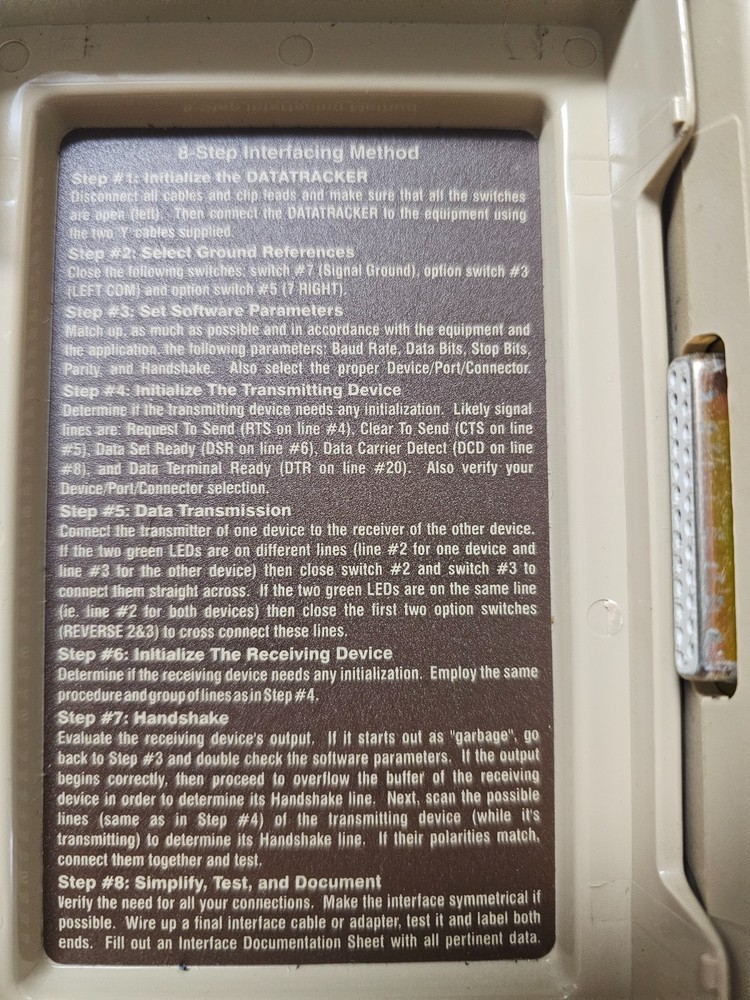 Datatran Data tracker DT-5 Data Cable Tester