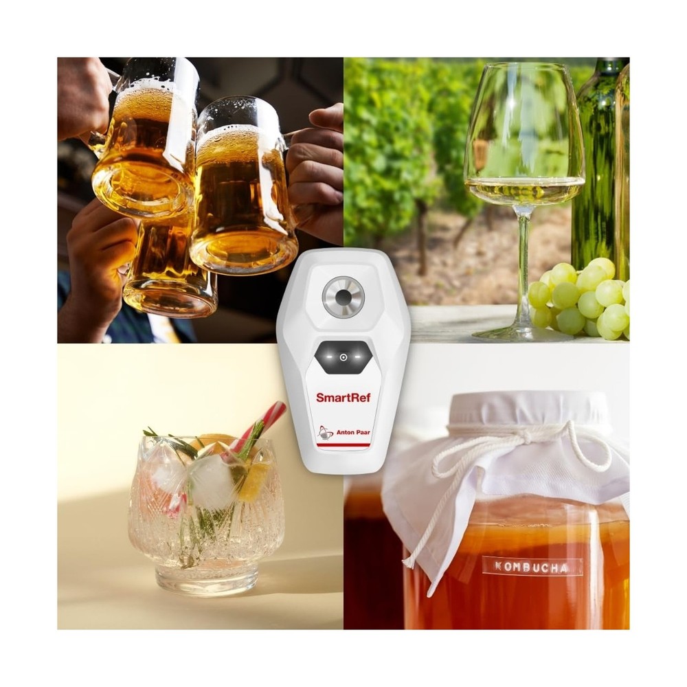 SmartRef Digital Refractometer by Anton Paar – High-Precision Brix & Wort