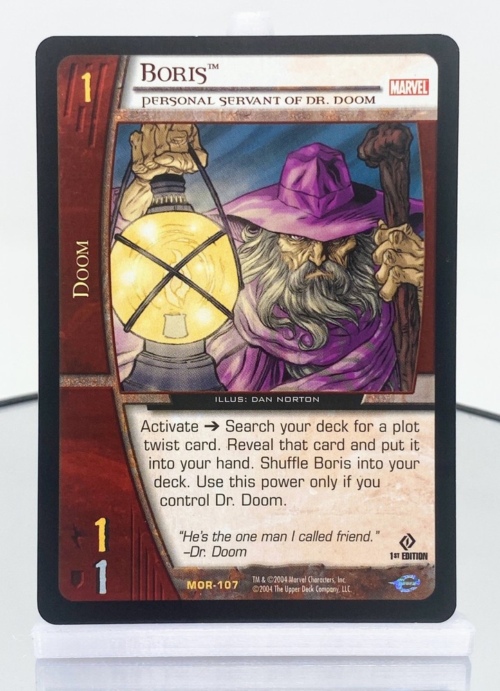 Upper Deck Vs System: Marvel Origins Near Complete Set 1st Edition (219/220)