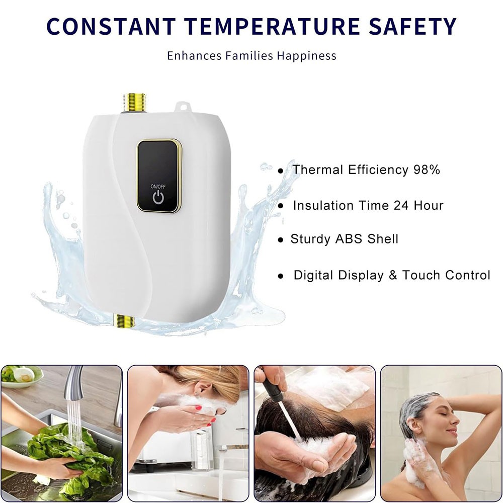 Water Heater Under Sink Instant Hot Water Heater NEW for kitchen and bathroom