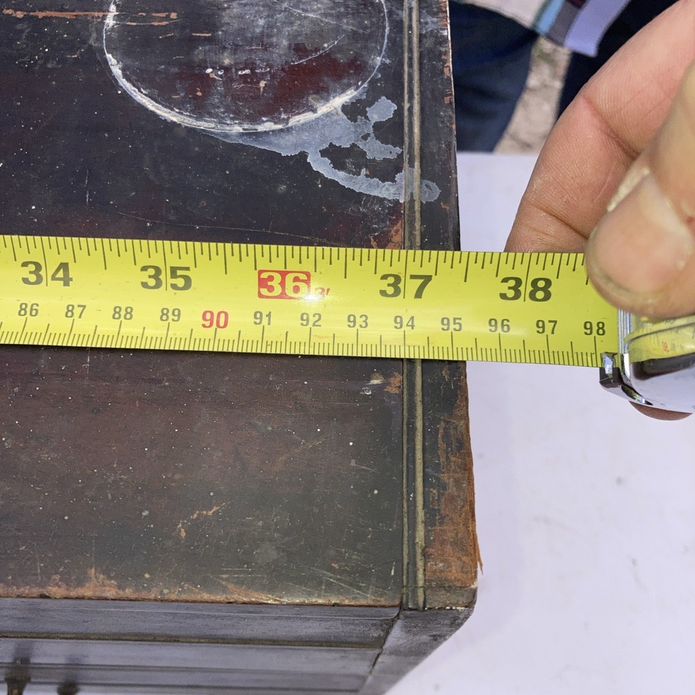 Vintage 9 Drawer Engineers Tool Makers Cabinet Chest- Upcycle