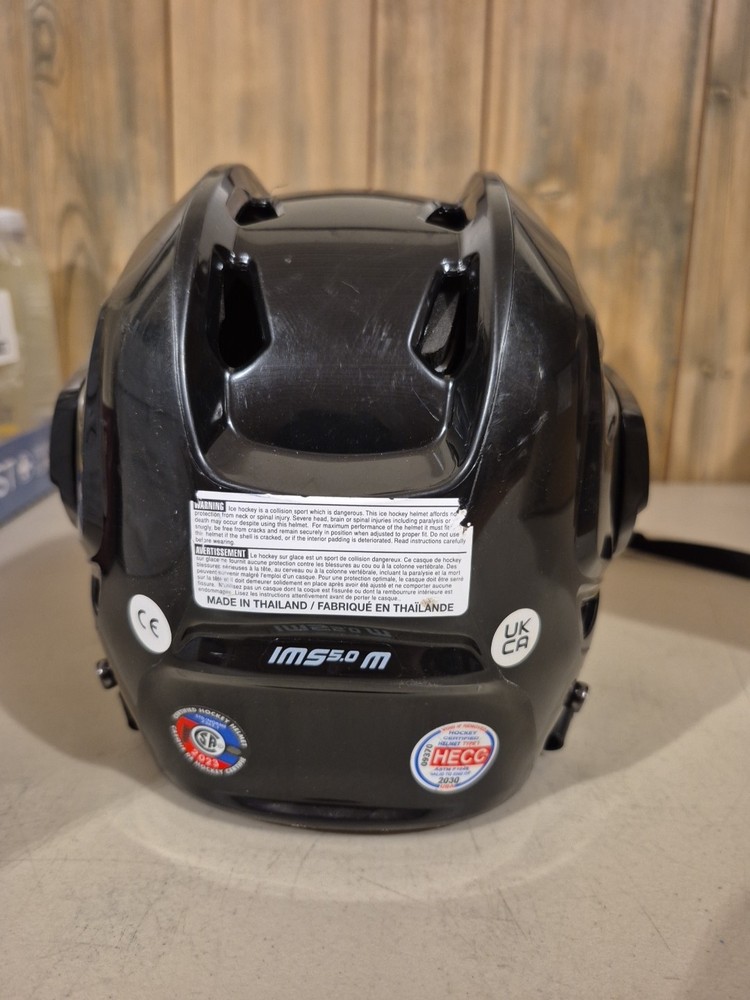 Bauer IMS5.0 Medium Hockey Helmet,Black