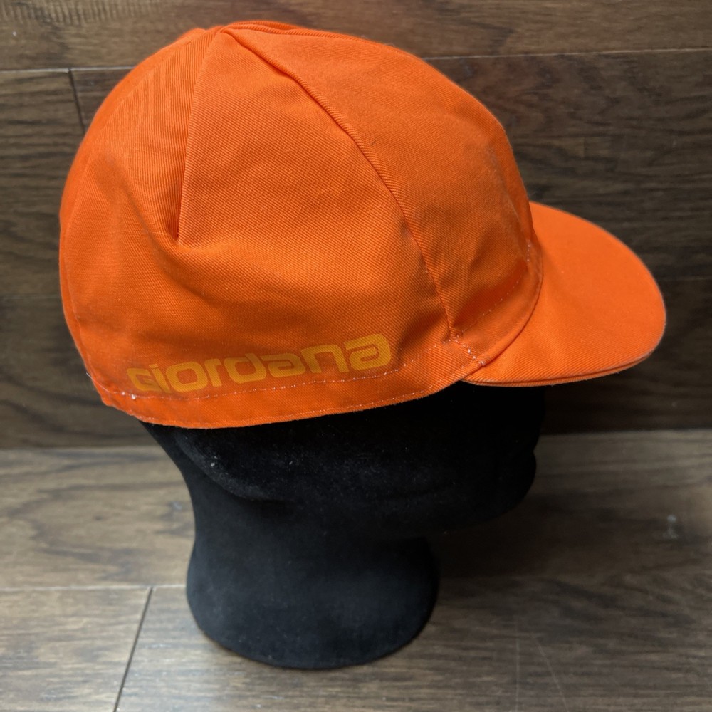 Giordana Cap Solid Orange Preowned