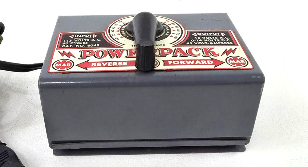 Vintage MARX Power Pack Train Transformer # 6049 Tested