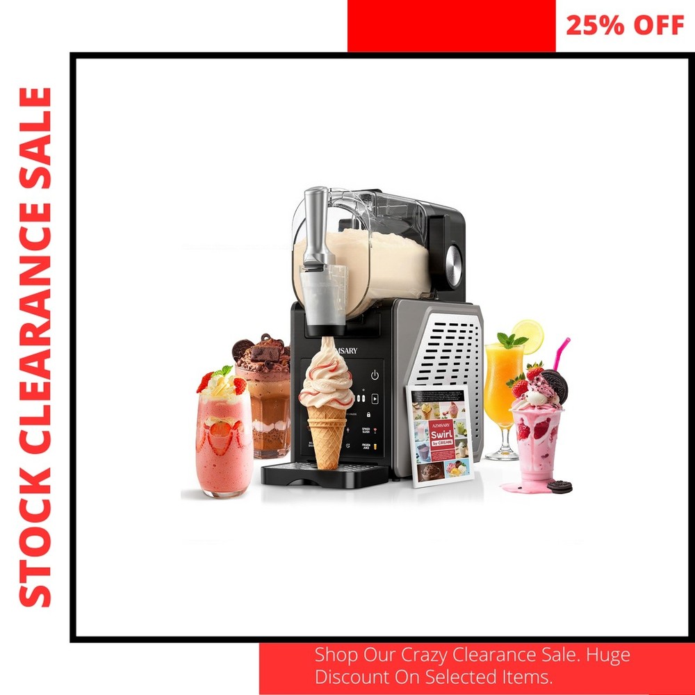 Frozen Drink Maker 85oz Slush Machine LED Display