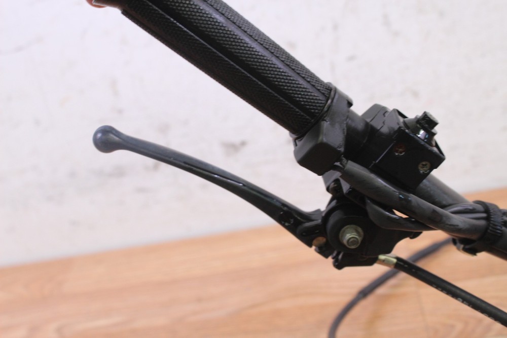 1989 YAMAHA OVATION CS340 Handlebars BENT with Controls Cables Warmers