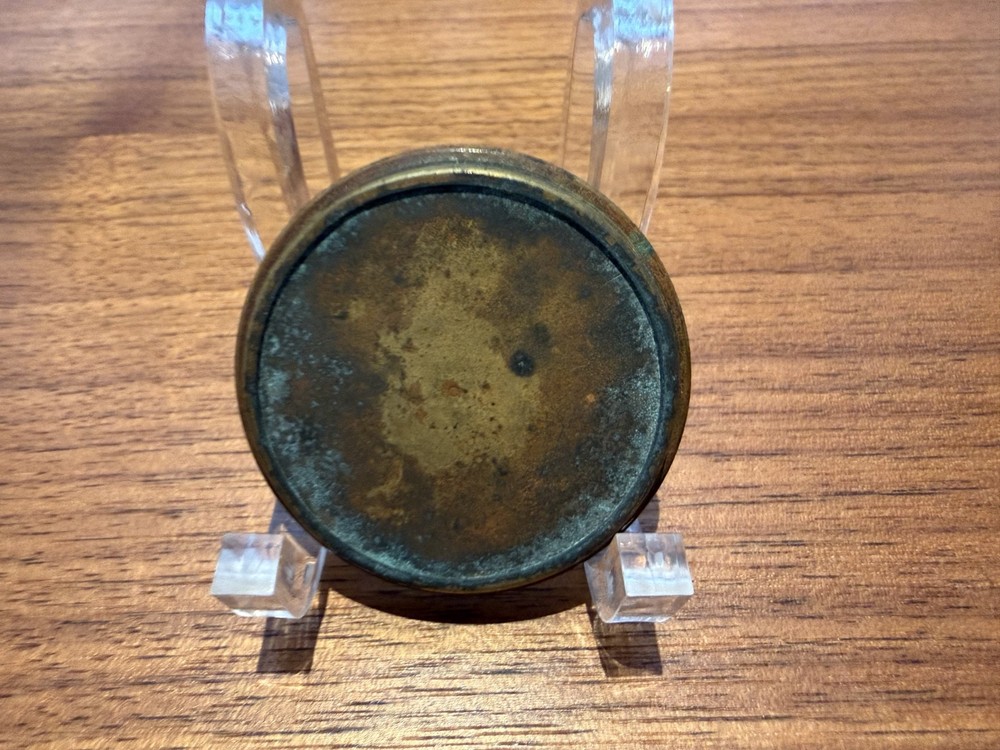 Rare J & J G Low Tile Brass Box