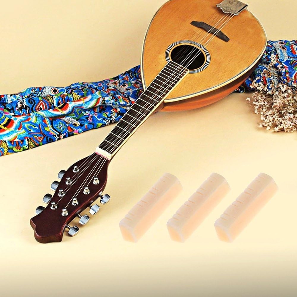 3Pcs Mandolin Bone Nut, String Nut for 8 Instrument...