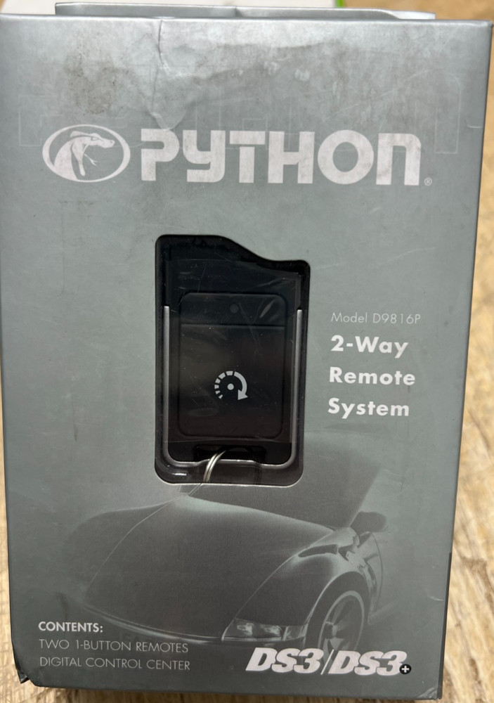 Python 9816P 2-Way LED 1-Button RF Kit including DS3 / DS3+  Remote System