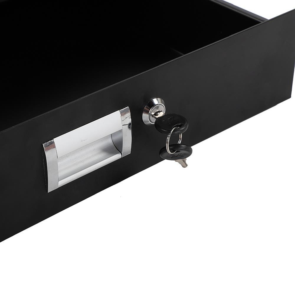 19 Inch Rack Mount 2U Locking Drawer Audio DJ Server Rack Storage Cabinet