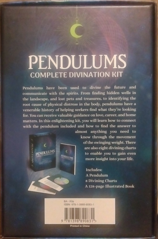 Pedulum Complete Divination kit