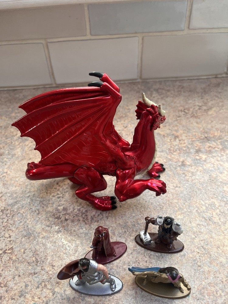 Dungeons And Dragons Jada Dragon Die Cast Set