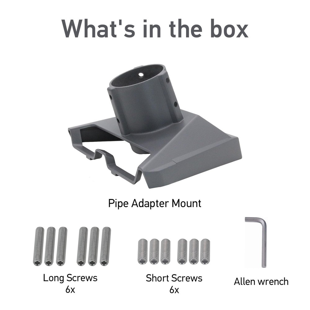 Starlink Gen 3 Pipe Adapter, Pole Mount Adapter Mounting Kit, Compatible with...