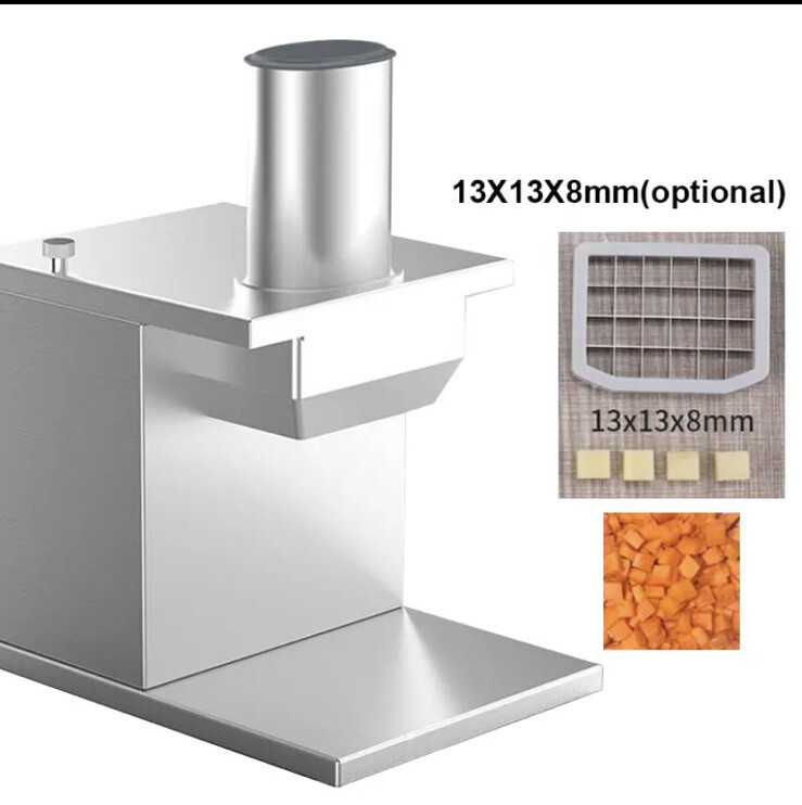 Fruit Vegetable Dicer Dicing Machine Cutting Carrot Potato Onion Cube Cutter