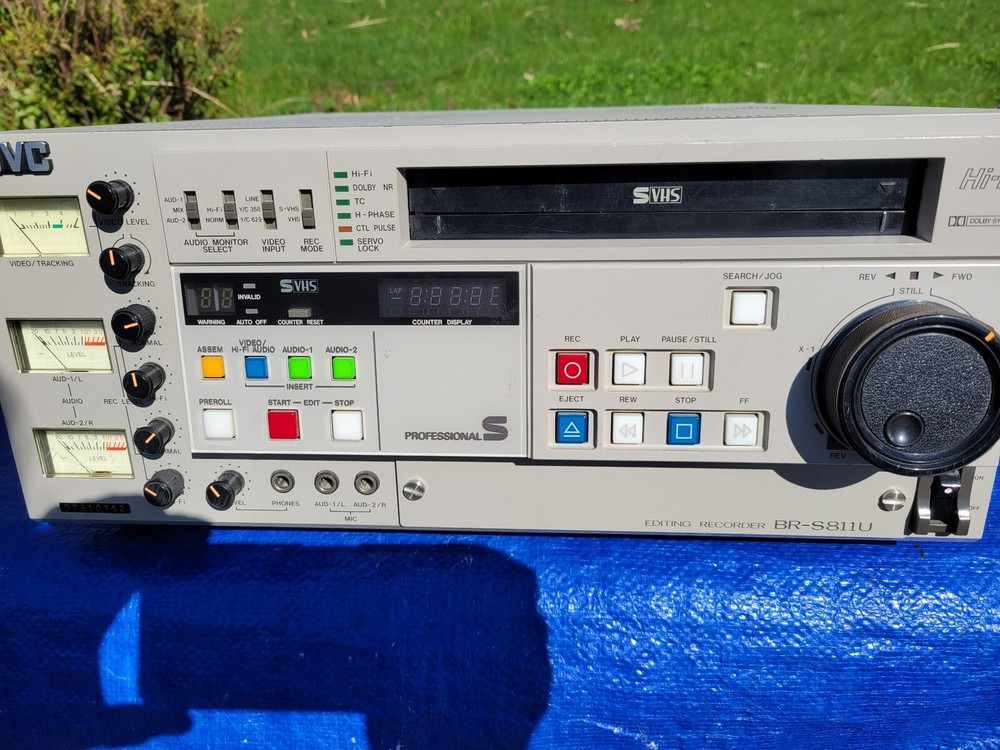 JVC BR-S811U Editing Recorder Professional S