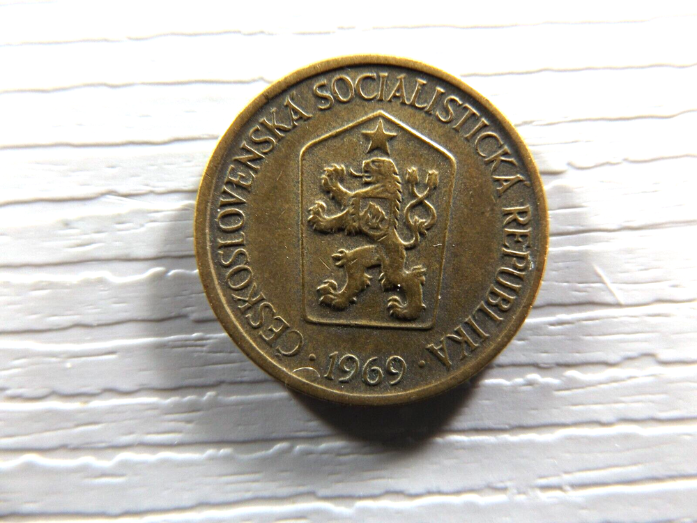 CZECHOSLAVAKIA 1969 1 Koruna