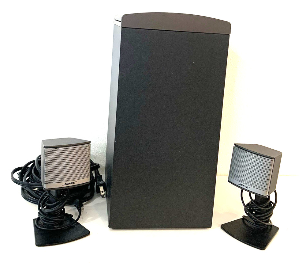 Bose Companion 3 Series II Multimedia Computer Speaker System Complete Works