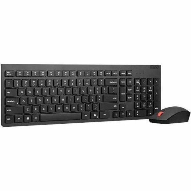Lenovo 4X31R64453 Essential Wireless Combo Keyboard & Mouse Black