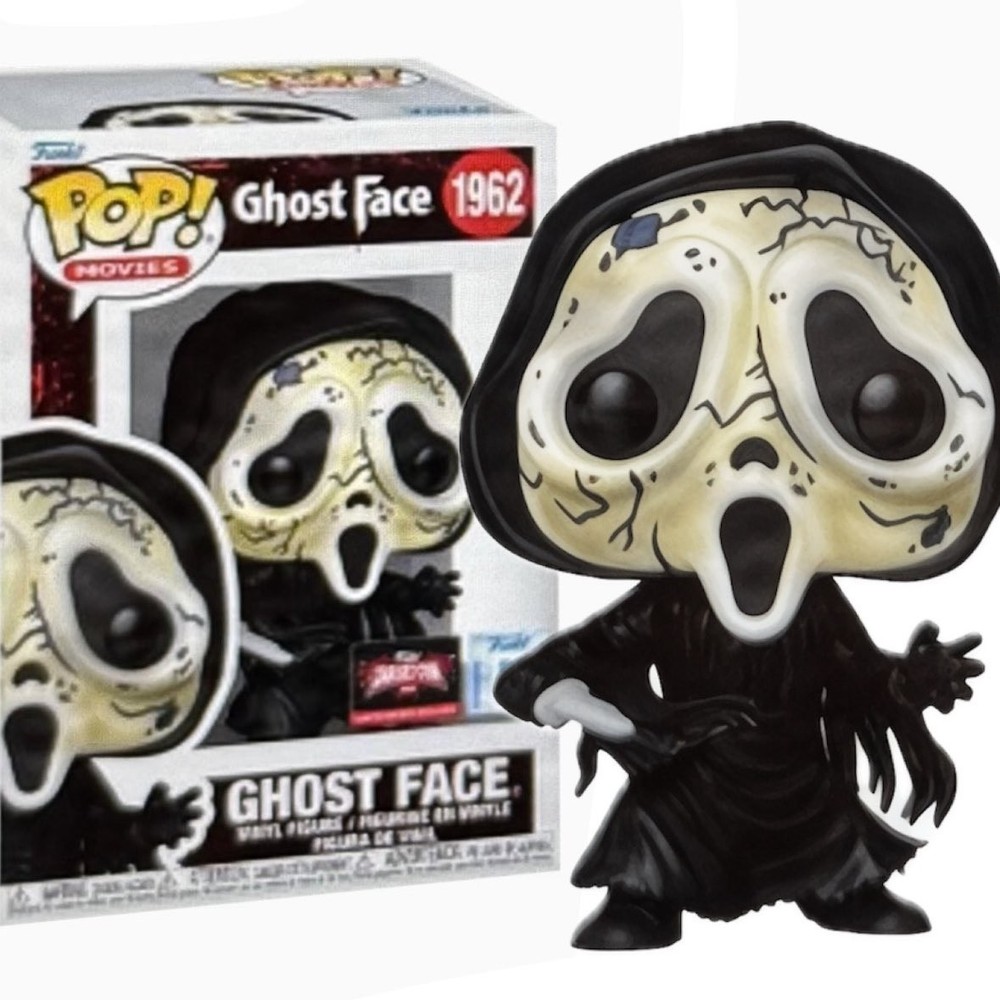 Funko Pop! Ghost Face Distressed #1962 Exclusive Vinyl + PROTECTOR