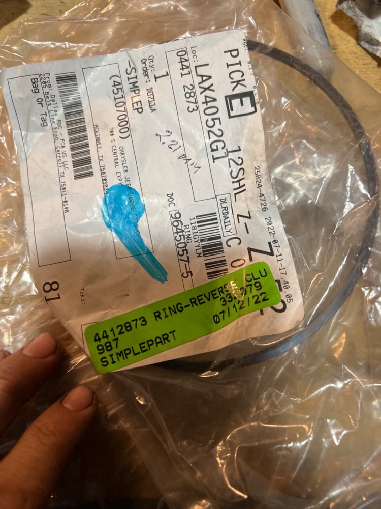 4412872 Ring Reverse Clutch